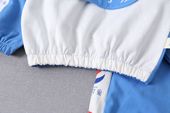RM0608-25 طقم سبورت ستان قطعتين ( بلوزة + بنطلون)